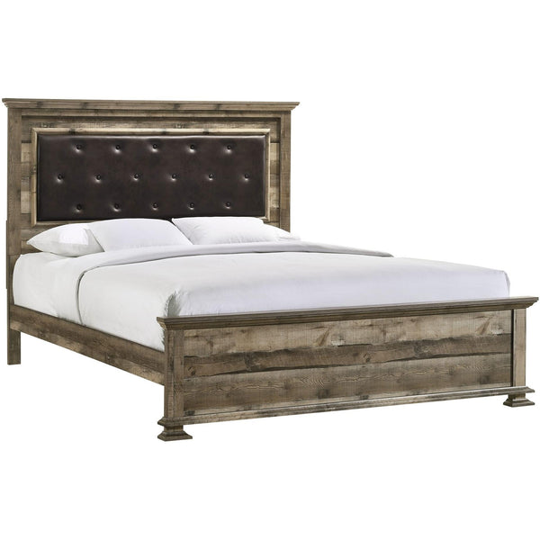 Elements International Cortez CZ100KB King Panel Bed IMAGE 1