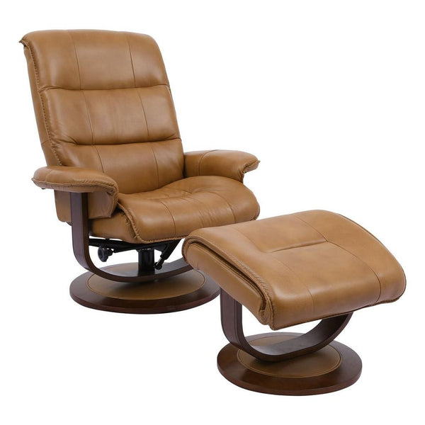 Parker Living Knight Swivel Leather Match Recliner with Wall Recline MKNI#212S-BUT IMAGE 1