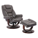 Parker Living Monarch Swivel Leather Match Recliner with Wall Recline MMON