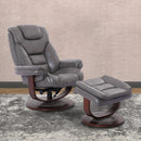 Parker Living Monarch Swivel Leather Match Recliner with Wall Recline MMON