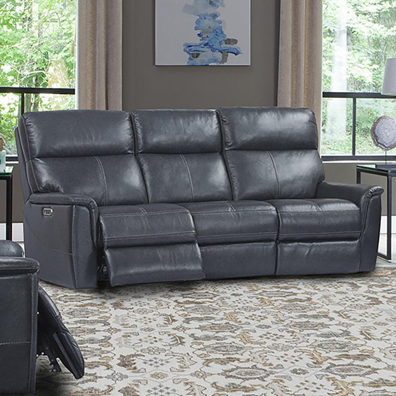 Parker Living Reed Power Reclining Leather Match Sofa MREE