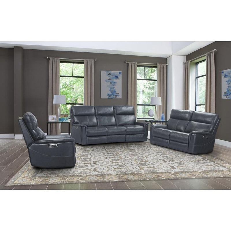 Parker Living Reed Power Reclining Leather Match Sofa MREE