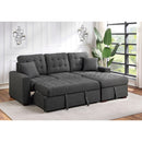 Homelegance McCafferty 9916DG*SC 2 pc Sectional with Pull-out Bed and Right Chaise with Hidden Storage IMAGE 13