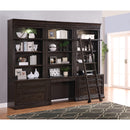 Parker House Furniture Washington Heights WAS#460-2 Wall Library Desk And Hutch