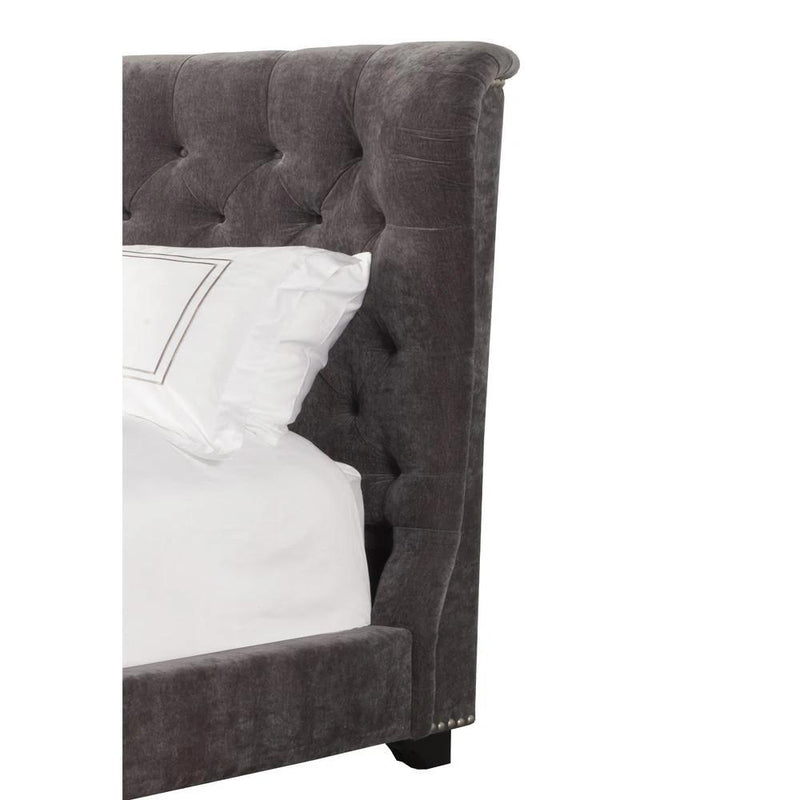 Parker Living Sleep Chloe King Upholstered Panel Bed BCHL#9000HB-FRE/BCHL#9020FBR-FRE