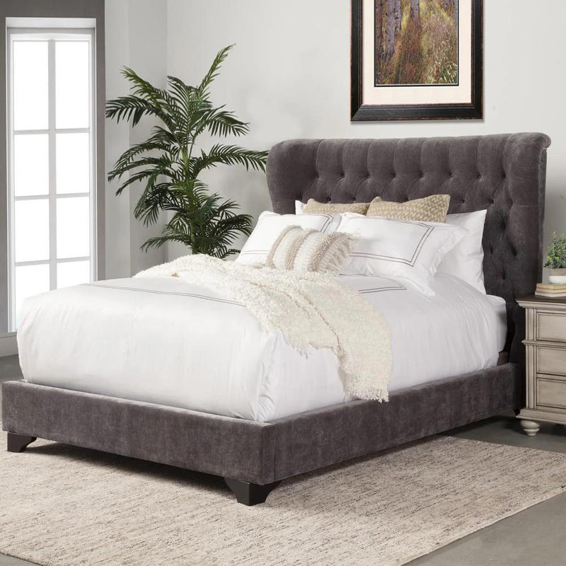 Parker Living Sleep Chloe King Upholstered Panel Bed BCHL#9000HB-FRE/BCHL#9020FBR-FRE