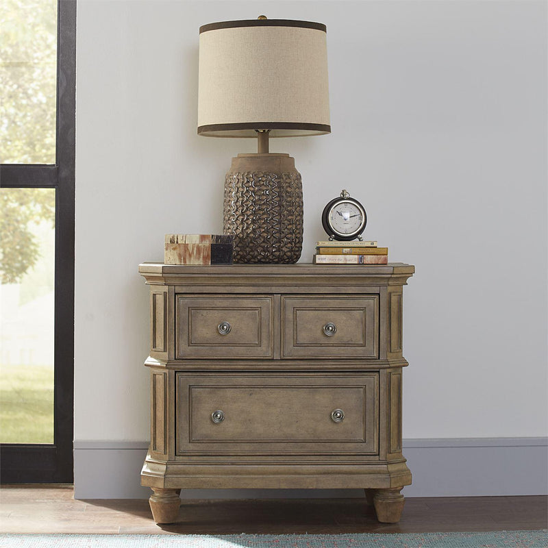 Liberty Furniture Industries Inc. The Laurels 725-BR61 2-Drawer Nightstand IMAGE 8