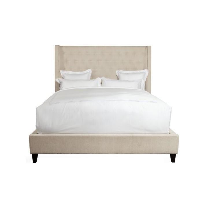 Parker Living Sleep Elaina Queen Upholstered Panel Bed BELA#8000HB-POR/BELA#8020FBR-POR