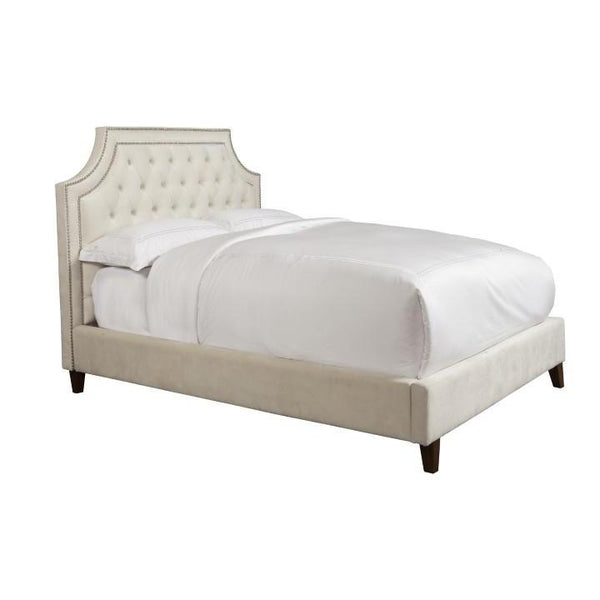 Parker Living Sleep Jasmine Queen Upholstered Panel Bed BJAS#8000HB-CMP/BJAS#8020FBR-CMP IMAGE 1