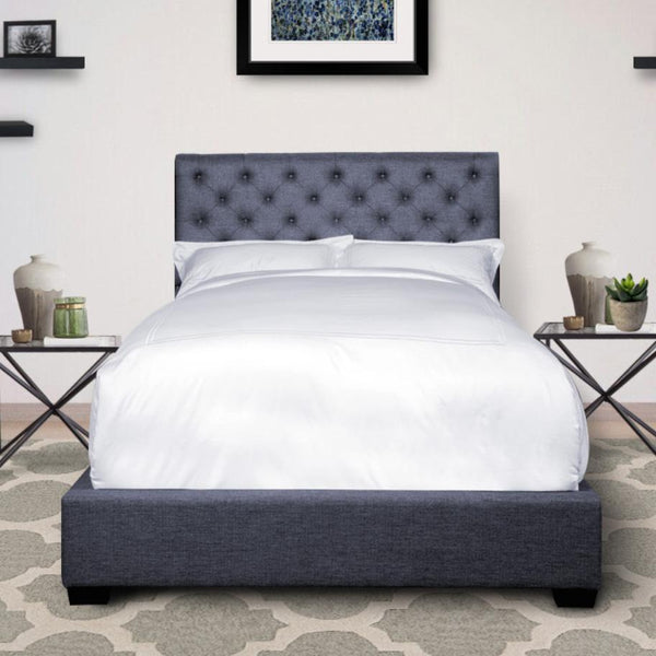 Parker Living Sleep Zoey King Upholstered Panel Bed BZOE#9000HB-STO/BZOE#9020FBR-STO IMAGE 1