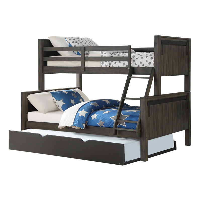 Donco Trading Company Kids Beds Trundle Bed 503-BK IMAGE 2