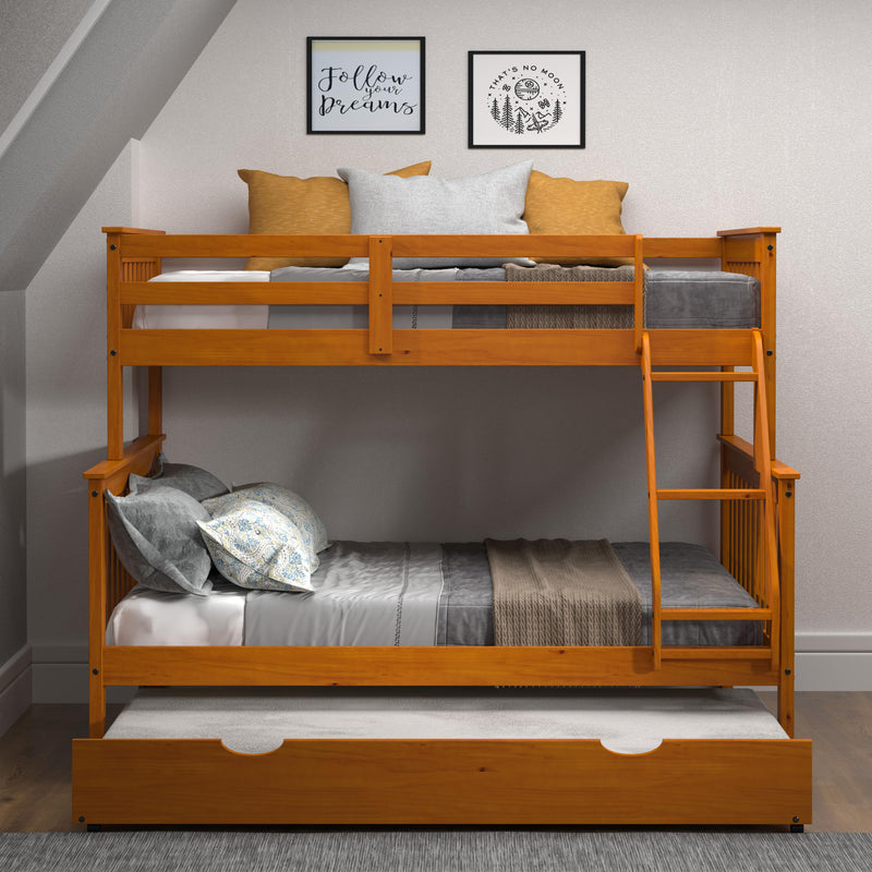 Donco Trading Company Kids Beds Trundle Bed 503-H IMAGE 4