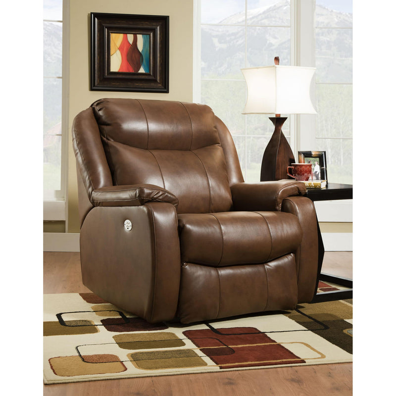  Southern Motion Power Leather Look Recliner with Wall Recline 6240P-293-9 IMAGE 2