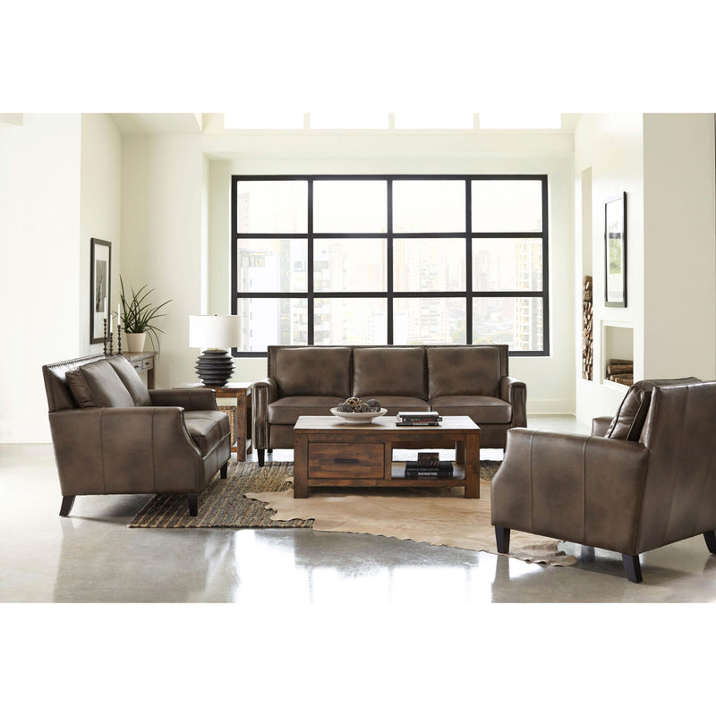 Coaster Furniture Leaton 509443 Upholstered Recessed Arm Accent Chair - Brown Sugar IMAGE 8
