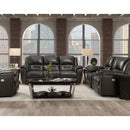  Southern Motion Pandora Power Reclining Polyurethane Loveseat with Console 751-78P-912-14 IMAGE 2