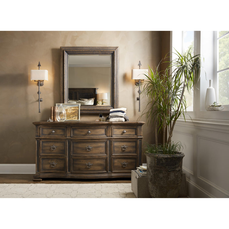 Hooker Furniture 5960-90002-MULTI Williamson Nine-Drawer Dresser IMAGE 5