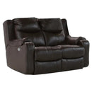  Southern Motion Marvel Power Reclining Leather Look Loveseat with Console 881-51P-957-18 IMAGE 2