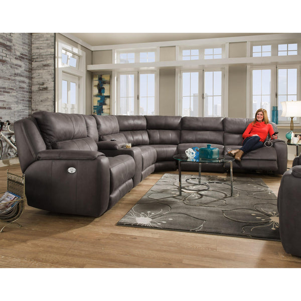  Southern Motion Dazzle Power Reclining Leather Look 6 pc Sectional 883-05P 186-14/883-06P 186-14/883-46 186-14/883-80 186-14/883-84 186-14/883-90P 186-14 IMAGE 1