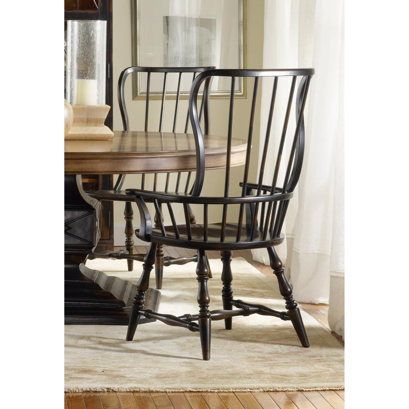 Hooker Furniture 3005-75300 Sanctuary Spindle Arm Chair IMAGE 2