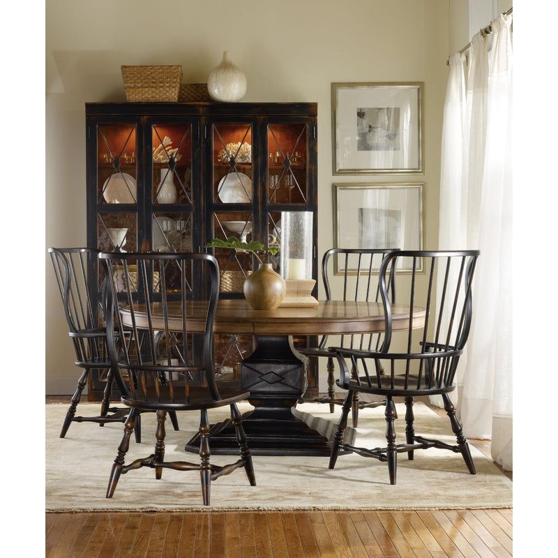 Hooker Furniture 3005-75310 Sanctuary Spindle Side Chair IMAGE 4
