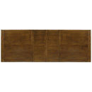 Hooker Furniture 5447-75206 Archivist Trestle Table with 2-18in Leaves IMAGE 2