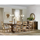 Hooker Furniture 5447-75206 Archivist Trestle Table with 2-18in Leaves IMAGE 3