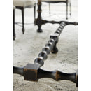 Hooker Furniture 5805-75200-80 Ciao Bella 84in Trestle Table with 2-18in Leaves-Flaky White/Black IMAGE 7