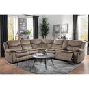 Homelegance Bastrop 8230FBR*SC 3 pc Sectional with Right Console IMAGE 6