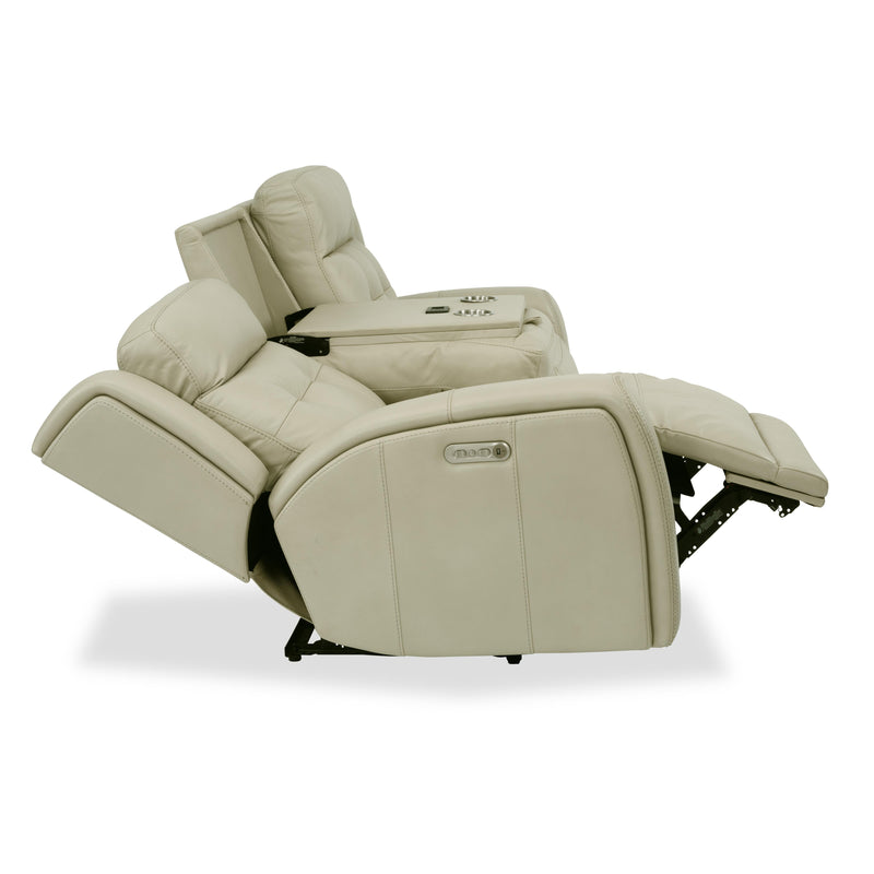 Flexsteel Grant Power Reclining Leather Match Sofa 1480-62PH 009-11 IMAGE 6