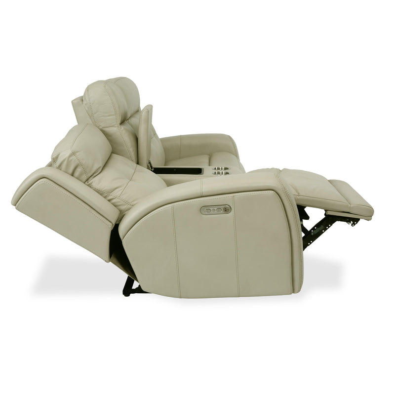 Flexsteel Grant Power Reclining Leather Match Loveseat 1480-64PH-009-11 IMAGE 5