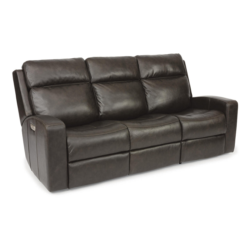 Flexsteel Cody Power Reclining Leather Match Sofa 1820-62PH-297-02 IMAGE 2