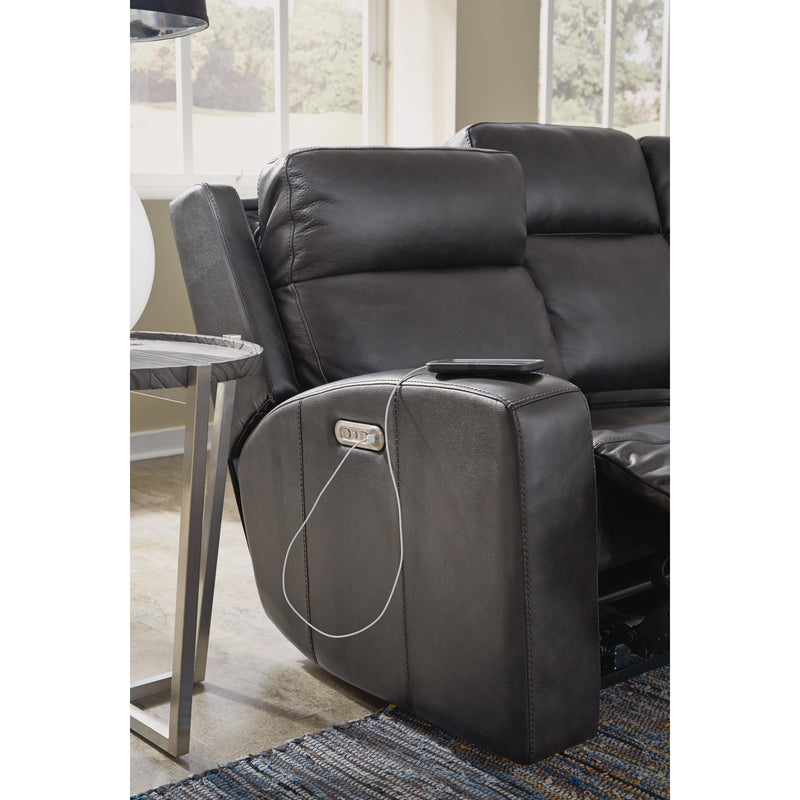 Flexsteel Cody Power Reclining Leather Match Sofa 1820-62PH-297-02 IMAGE 5