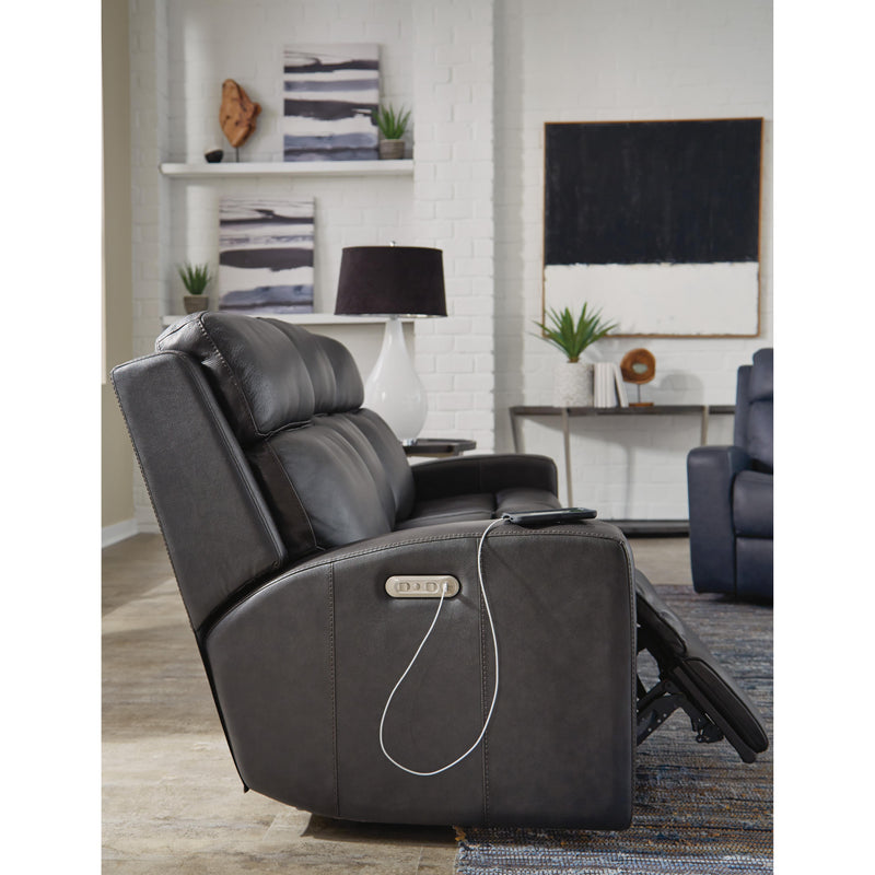 Flexsteel Cody Power Reclining Leather Match Sofa 1820-62PH-297-02 IMAGE 6