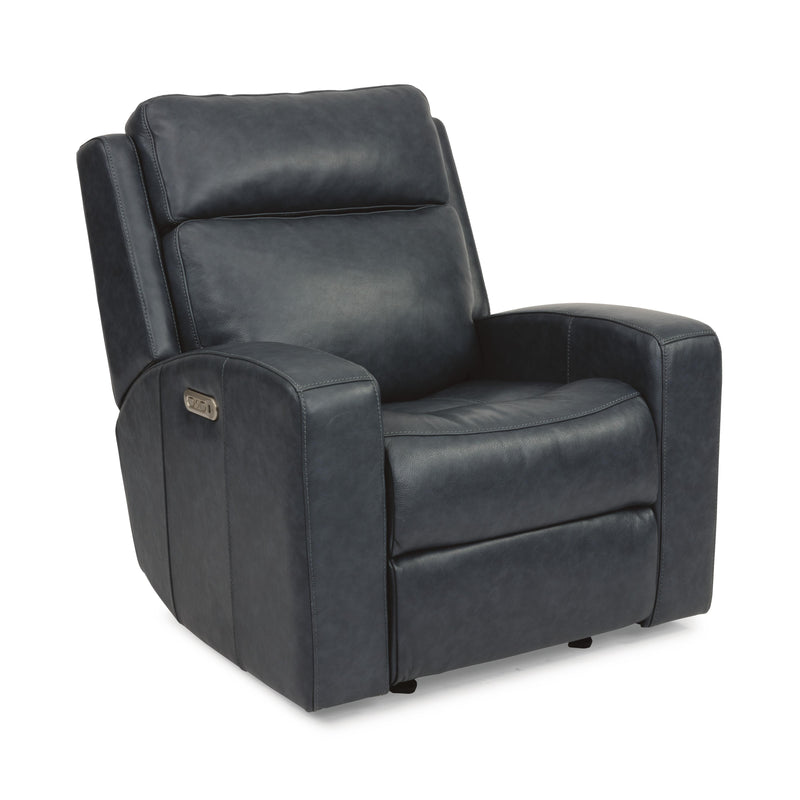 Flexsteel Cody Power Glider Leather Match Recliner 1820-54PH-297-40 IMAGE 2