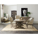Hooker Furniture 6960-75200-81 La Grange Le Vieux 86in Double Pedestal Table with 2-18in Leaves IMAGE 7