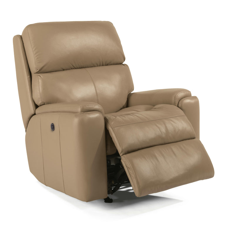 Flexsteel Rio Power Rocker Leather Recliner 3904-51M-824-82 IMAGE 3