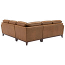 Leather Italia USA Newport Leather 3 pc Sectional 1669-6394LAF-02177137/1669-6394RAF-02177137/1669-6394WED-01177137 IMAGE 3