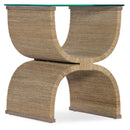 Hooker Furniture 638-50513-80 Melange Lenny Woven End Table IMAGE 1