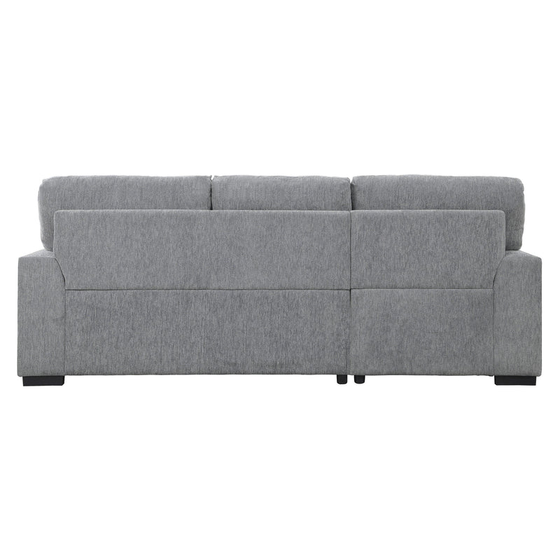 Homelegance Morelia 9468DG*2LC2R 2 pc Sectional with Pull-out Bed and Left Chaise with Hidden Storage IMAGE 6