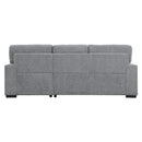 Homelegance Morelia 9468DG*2RC2L 2 pc Sectional with Pull-out Bed and Right Chaise with Hidden Storage IMAGE 5