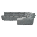 Homelegance Tesoro 9509DG*6LR5R 6 pc Modular Reclining Sectional with Right Chaise IMAGE 2