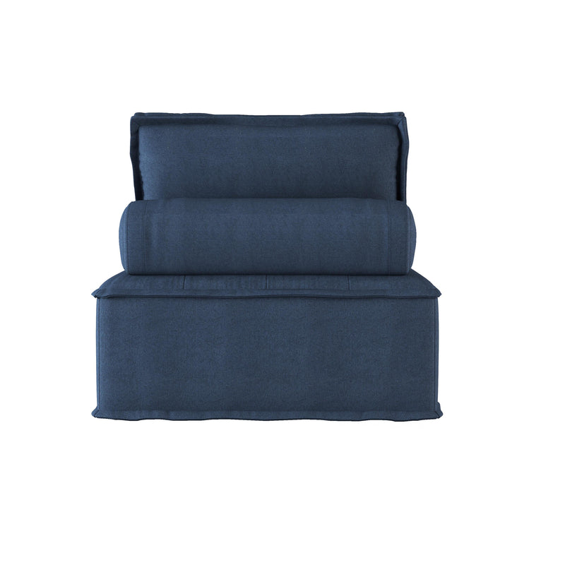 Homelegance Ulrich Stationary Fabric Chair 9545BU-1 IMAGE 4
