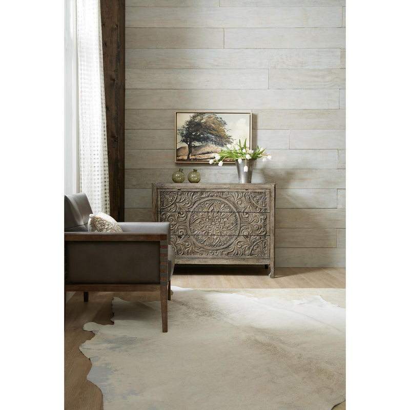 Hooker Furniture 6960-50007-80 La Grange Lockhart Three-Drawer Accent Chest IMAGE 3