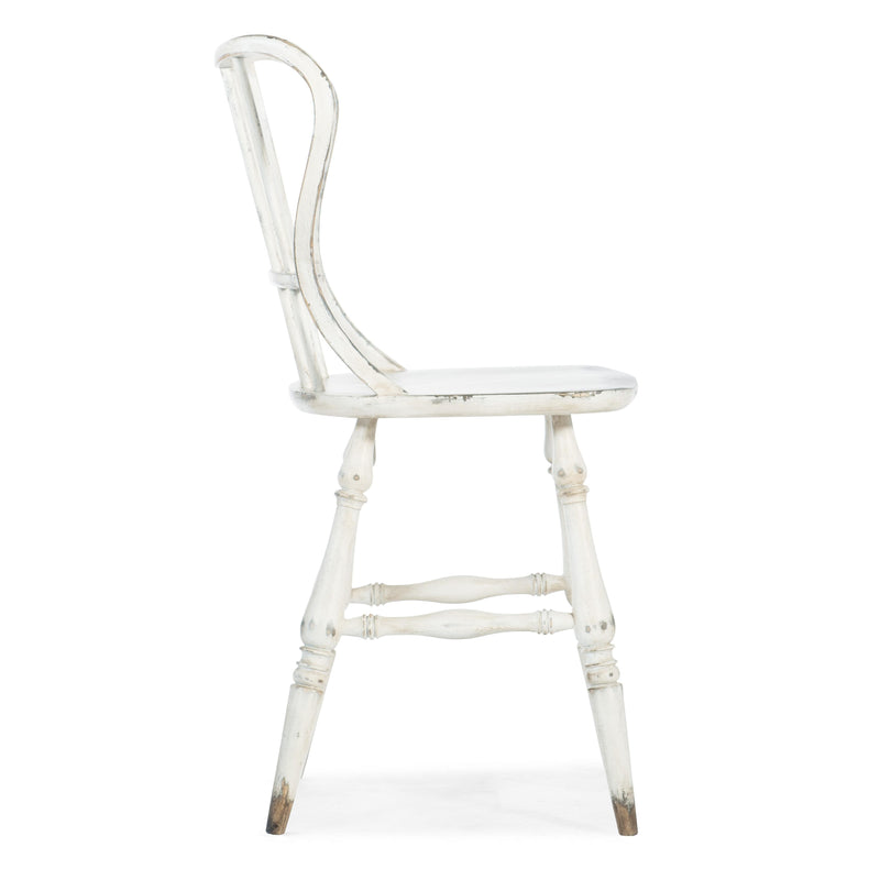 Hooker Furniture 5805-75351-02 Ciao Bella Spindle Back Counter Stool-White IMAGE 2