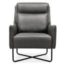 Hooker Furniture CC443-097 Efron Club Chair with Black Metal Base IMAGE 2