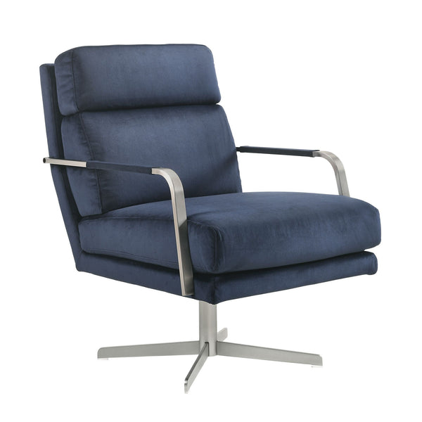 Elements International Kota Swivel Fabric Accent Chair UKA3200102SWE IMAGE 1