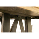 International Furniture Direct Loft Brown Counter Height Dining Table with Trestle Base IFD6441CTBBA/IFD6441TBLTP IMAGE 2