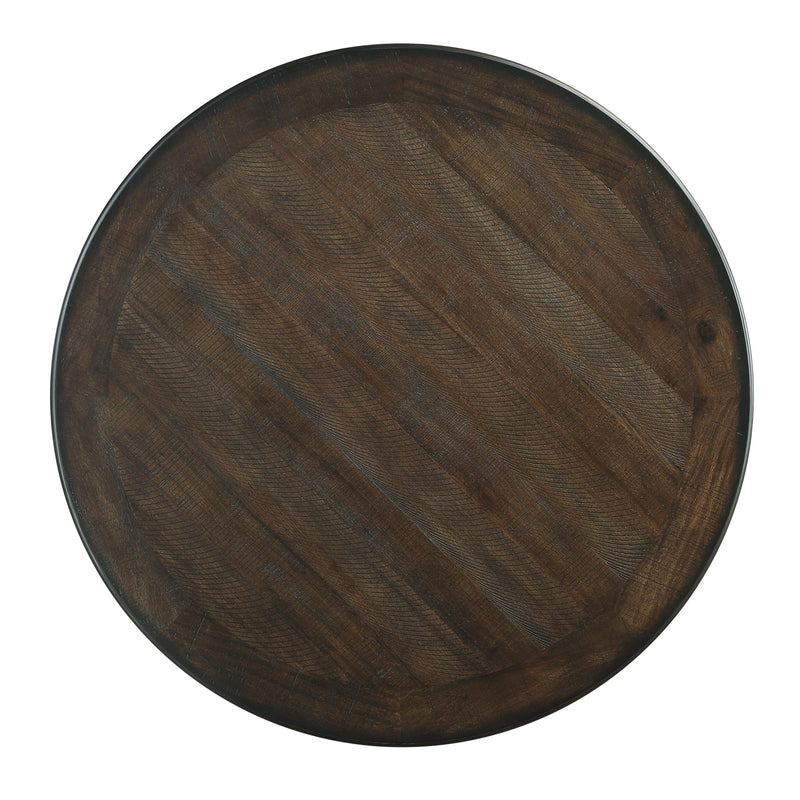 Homelegance Round Asher Counter Height Dining Table 5800BK-36 IMAGE 4