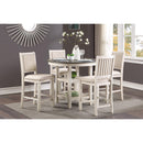 Homelegance Round Asher Counter Height Dining Table 5800WH-36 IMAGE 4
