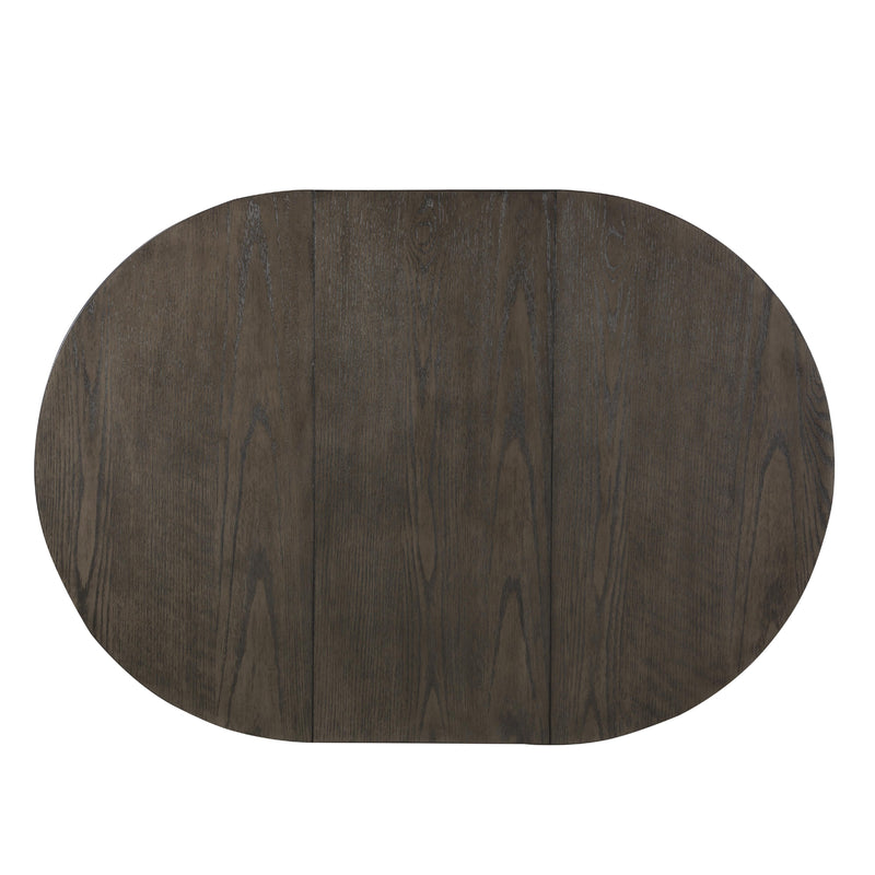 Homelegance Oval Junipero Counter Height Dining Table with Pedestal Base 2423W-36 IMAGE 3